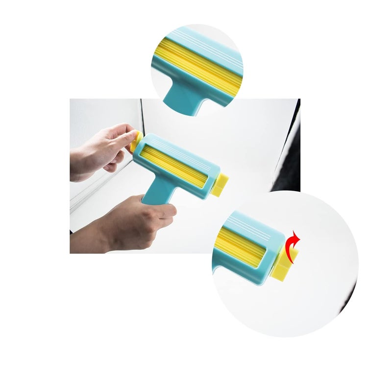 MiDube Paper Crimper Cyan Paper Quilling Craft Tools Plastic Wave Shape Making Tool Origami Craft DIY Quilling Supplies Handmade Art Paper Crafts for Holiday Cards, Home Decorations, School Gifts - Image 5